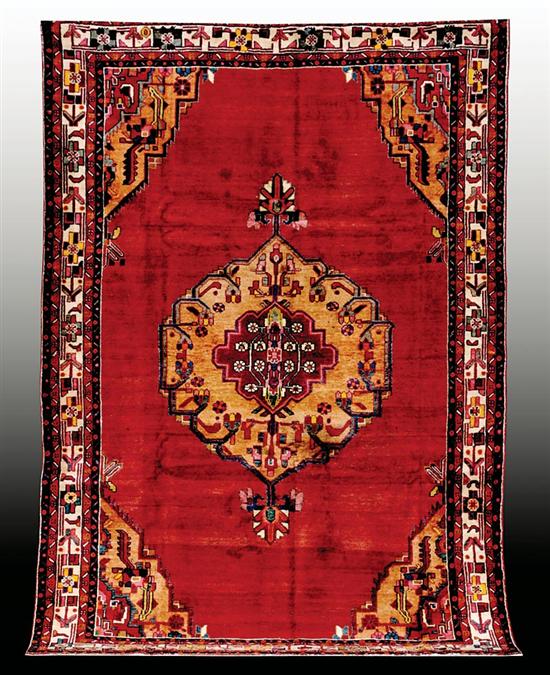 Appraisal: Persian Hamedan carpet ' x '