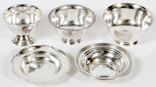 Appraisal: AMERICAN STERLING BOWLS EARLY AMERICAN STERLING BOWLS EARLY-MID TH C