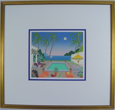 Appraisal: MCKNIGHT Thomas American - ''Anguilla'' Serigraph '' x '' signed