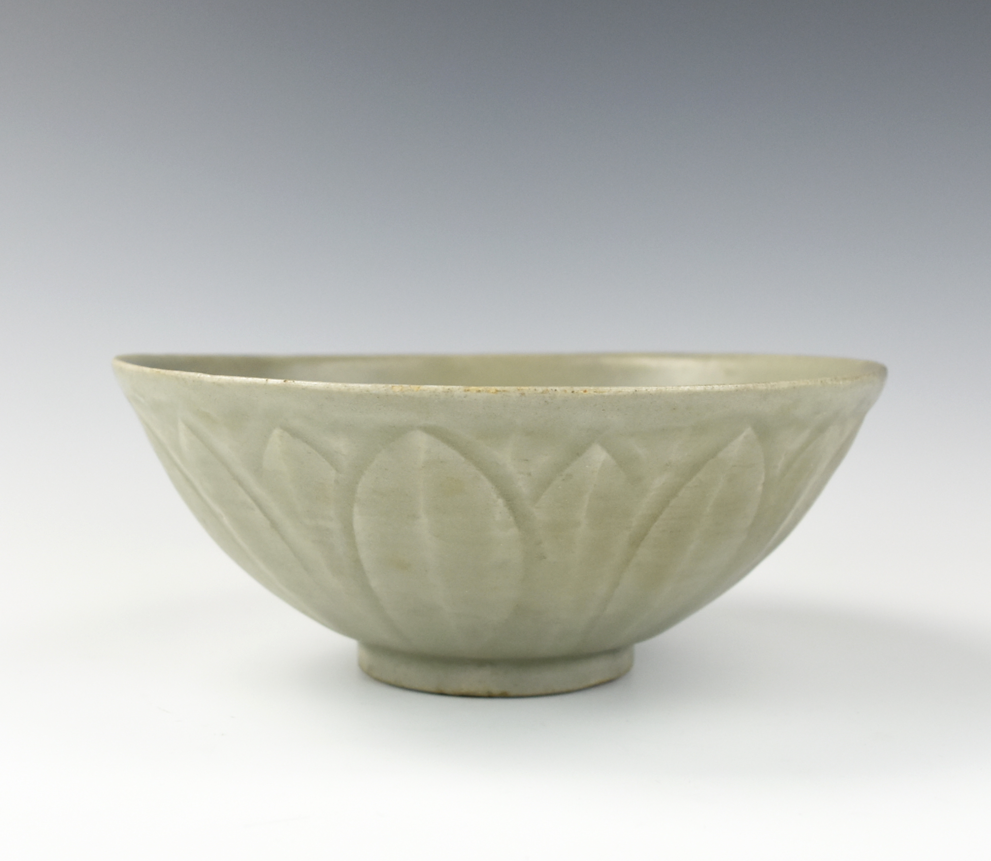 Appraisal: CHINESE CELADON LONGQUAN WARE LOTUS BOWL SONG D Chinese Northern