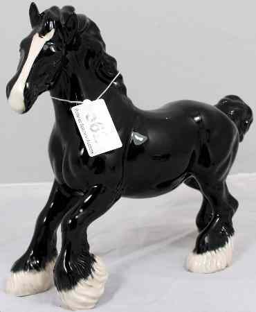 Appraisal: Beswick Black Cantering Shire BCC Special