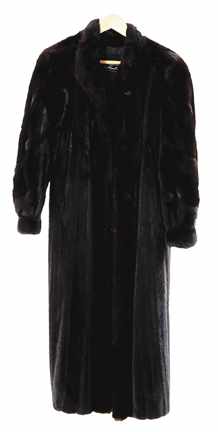 Appraisal: Mink coat by Imperial Cullum Furs full length medium size