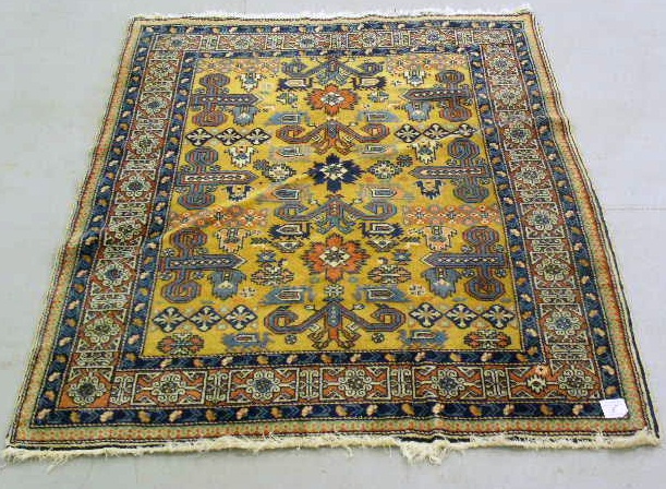 Appraisal: Caucasian oriental mat x