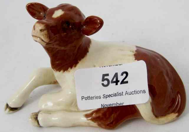 Appraisal: Beswick Red Fresian Calf Gloss