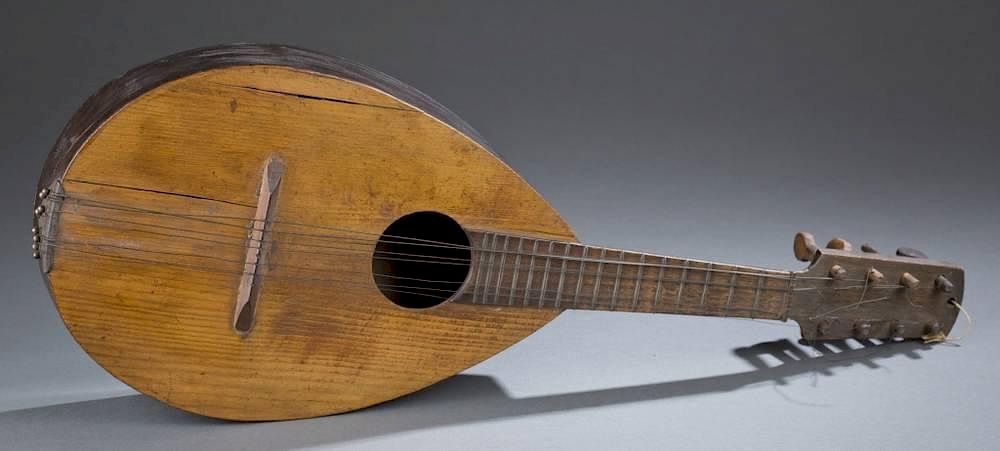 Appraisal: Guitar variant Early th century Guitar variant Early th century