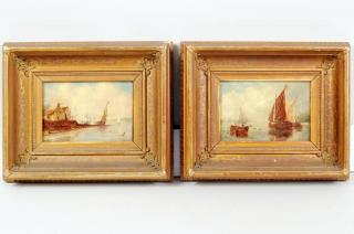 Appraisal: R S Austin Two Works Sailboats O C Robert S