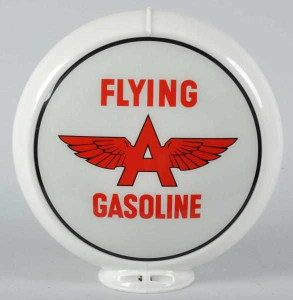 Appraisal: Plastic Flying A Gasoline Globe Description Two-sided Condition Excellent Plus