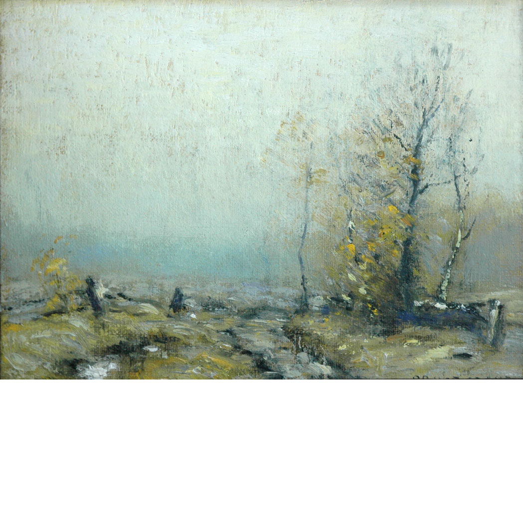 Appraisal: Bruce Crane American - Early Spring Signed Bruce Crane lr