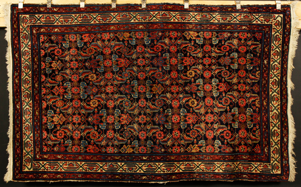 Appraisal: - Antique Persian Serraband Rug Antique Persian Serraband rug '