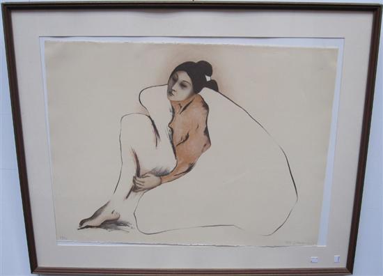 Appraisal: GORMAN R C AMERICAN - Seated woman Signed dated and