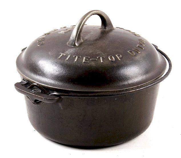 Appraisal: Griswold No Cast Iron Tite-Top Dutch Oven For your bidding