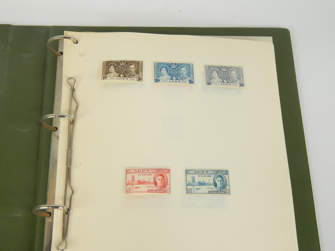 Appraisal: Commonwealth - a comprehensive accumulation of commonwealth stamps in one