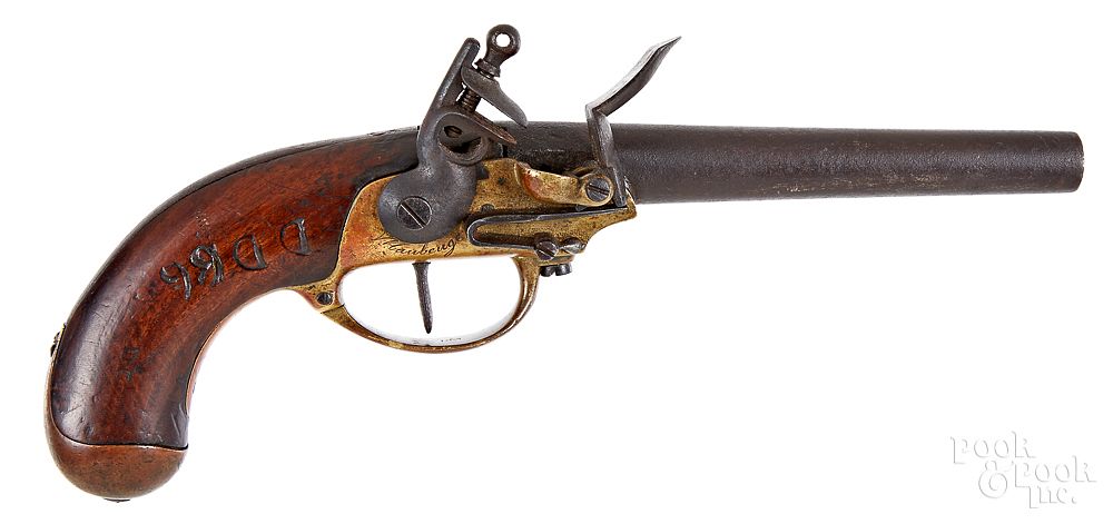 Appraisal: French model Maubeuge flintlock pistol American Revolutionary War era French