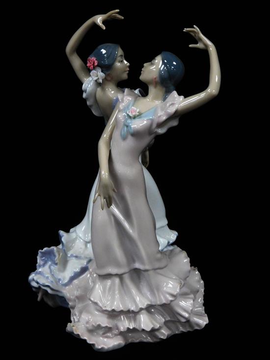 Appraisal: Lladro Ole group figure by sculptor Jose Luis Alvarez No