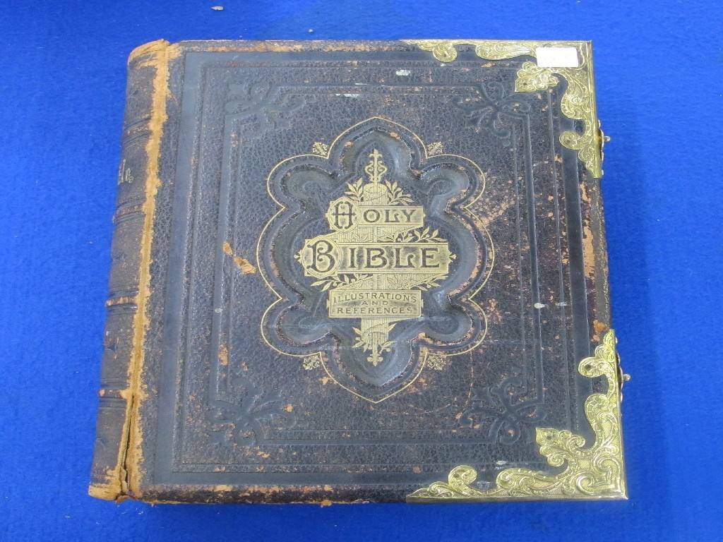 Appraisal: A large family bible