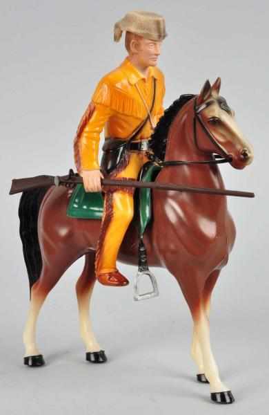 Appraisal: Hartland Davy Crockett Horse Rider Description Complete set includes knife