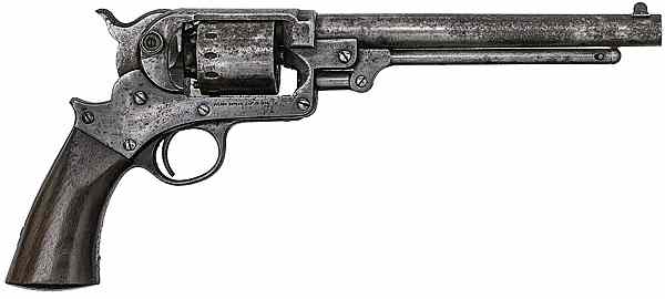 Appraisal: Starr Single Action Army Percussion Revolver cal round barrel S