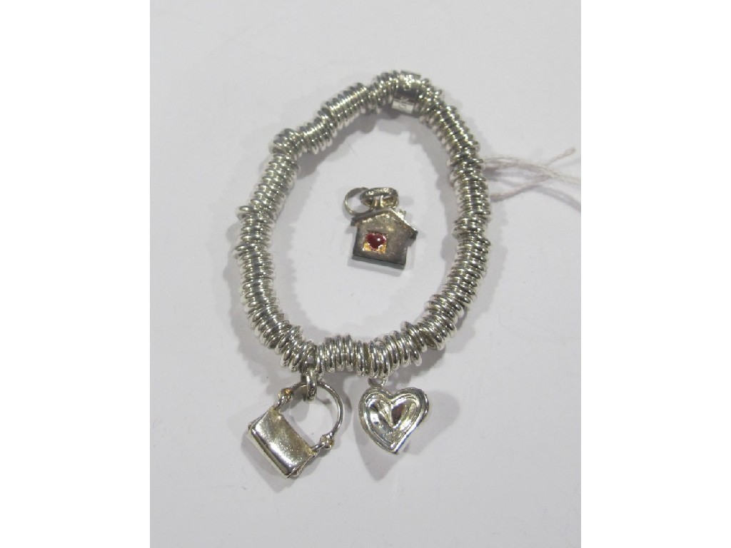 Appraisal: Copy of Links of London silver bracelet