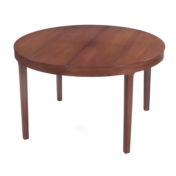 Appraisal: Ole Wanscher dining table rosewood for Illums Bolighus Denmark one