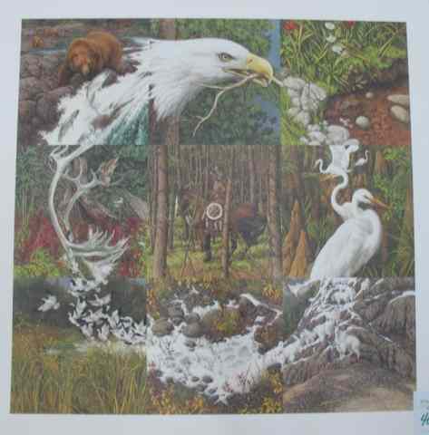 Appraisal: BEVERLY BEV DOOLITTLE COLOR LITHOGRAPH California b titled ''Sacred Circle''