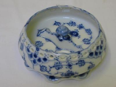 Appraisal: A ROYAL COPENHAGEN PORCELAIN BONBON DISH of circular form in