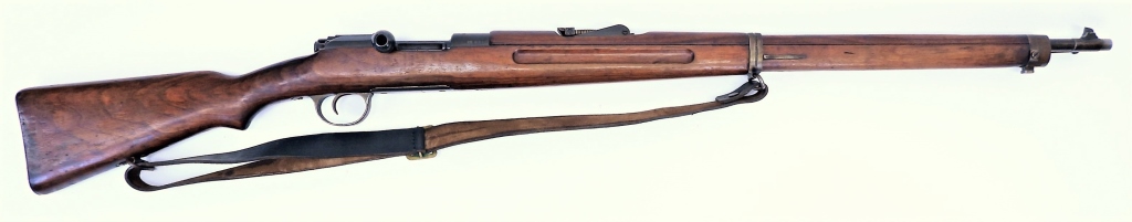 Appraisal: GREEK MODEL MANNLICHER BOLT-ACTION RIFLE Italy C x caliber serial