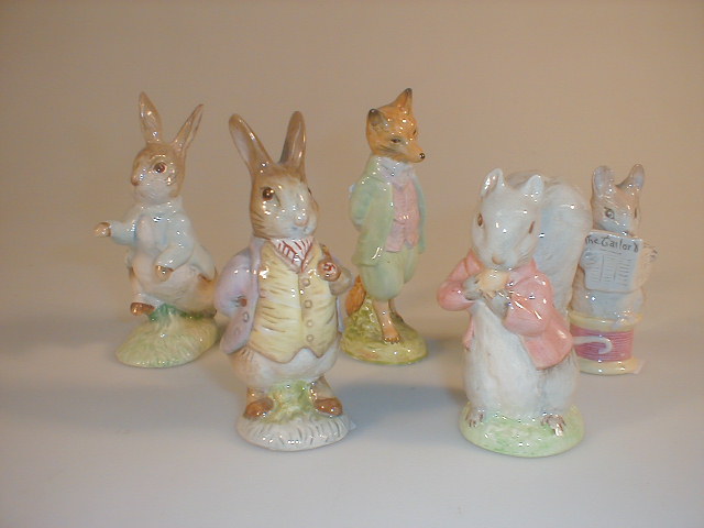 Appraisal: Royal Albert Beatrix Potter Foxy Whiskered Gentleman Peter Rabbit Tommy