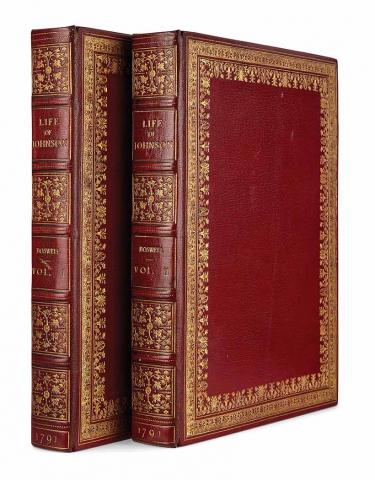 Appraisal: BOSWELL JAMES The life of Samuel Johnson LL D comprehending