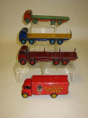 Appraisal: Guy Van Golden Shred Foden Flat Truck with chains maroon