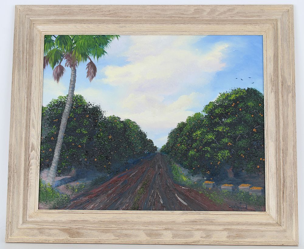 Appraisal: Mark Stanford Florida NY Born Orange Grove Mark Stanford Florida