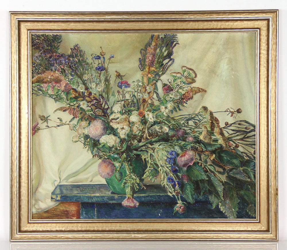 Appraisal: - California School Mid Century Still Life O C California