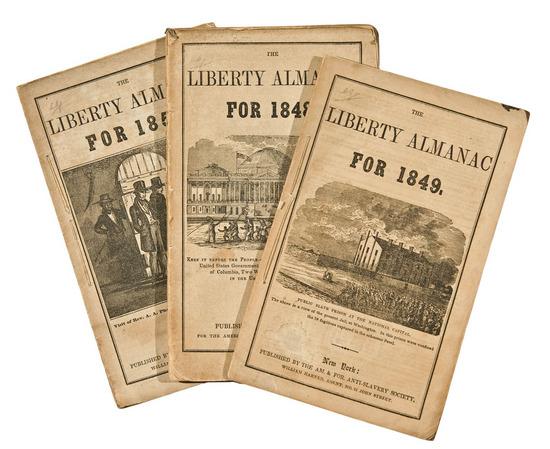 Appraisal: SLAVERY The Liberty Almanac for With for And for New