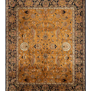 Appraisal: An Indian Wool Rug th Century x inches Property from