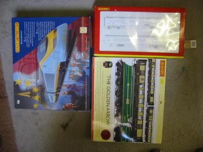 Appraisal: Hornby Railways Set R Eurostar R Golden Arrow and R