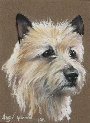 Appraisal: Margaret Anderson A R M S - Cairn terrier Signed