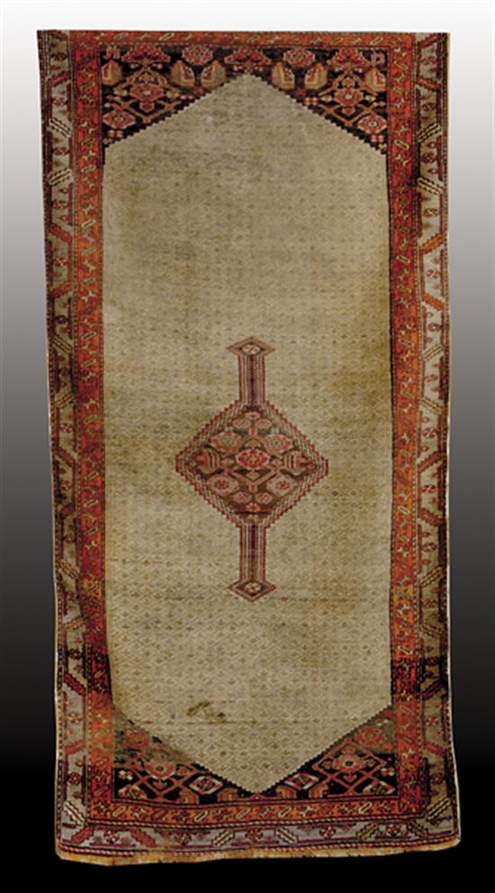 Appraisal: Antique Persian Seneh carpet circa ' x '