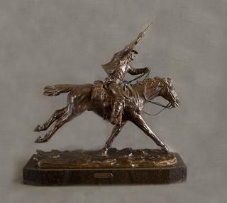 Appraisal: The Marshal III by Harry Jackson Harry Jackson - bronze