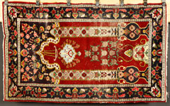 Appraisal: - Hamadan Carpet Hamadan carpet ' x ' Provenance From