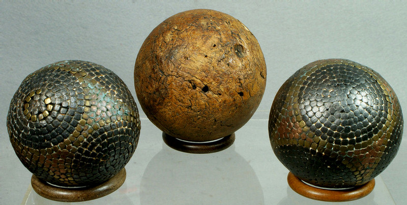 Appraisal: A burl wood carpet ball d along with Anglo-Indian brass