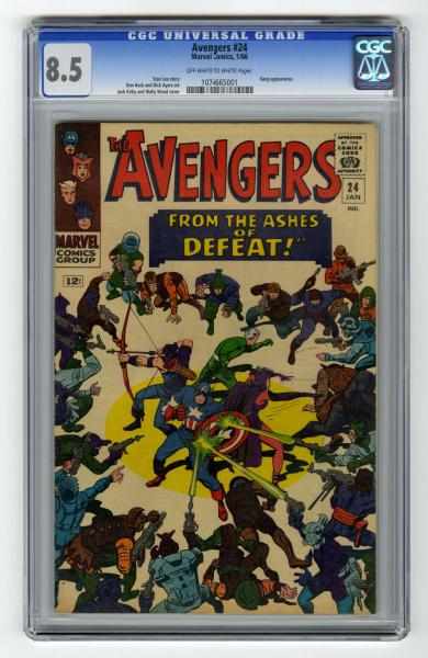 Appraisal: Avengers CGC Marvel Comics Click for full description