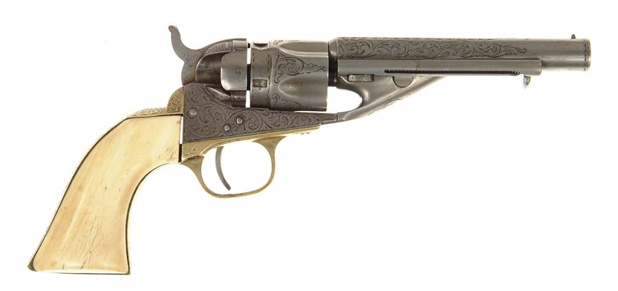 Appraisal: ENGRAVED COLT MODEL POLICE RICHARDS MASON CONVERSION SN conversion Cal