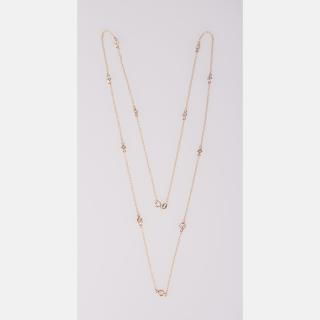 Appraisal: A kt Yellow Gold and Diamond Necklace A kt Yellow