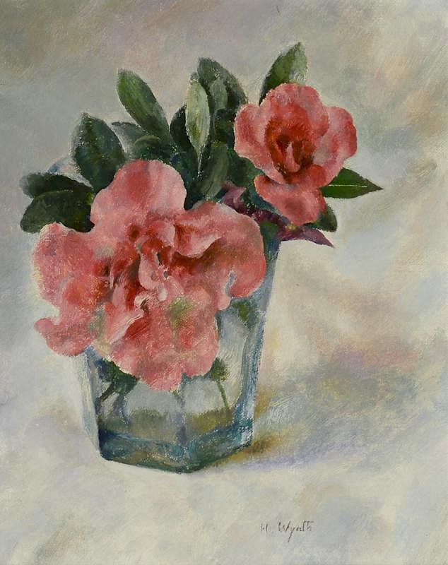 Appraisal: Untitled Floral by Henriette Wyeth Henriette Wyeth - Untitled Floral