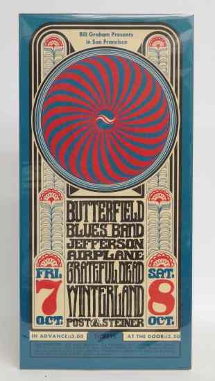 Appraisal: C Butterfield Blues Band Jefferson Airplane and Grateful Dead Bill