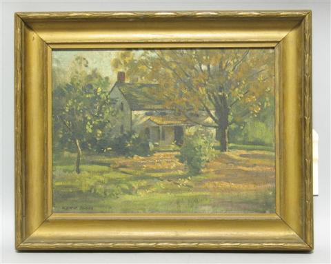 Appraisal: CLEMENT H DONSHEA AMERICAN - A HOUSE IN CARYVILLE NY