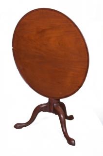 Appraisal: Tilt Top Tea Table Walnut Circa s th Century tray