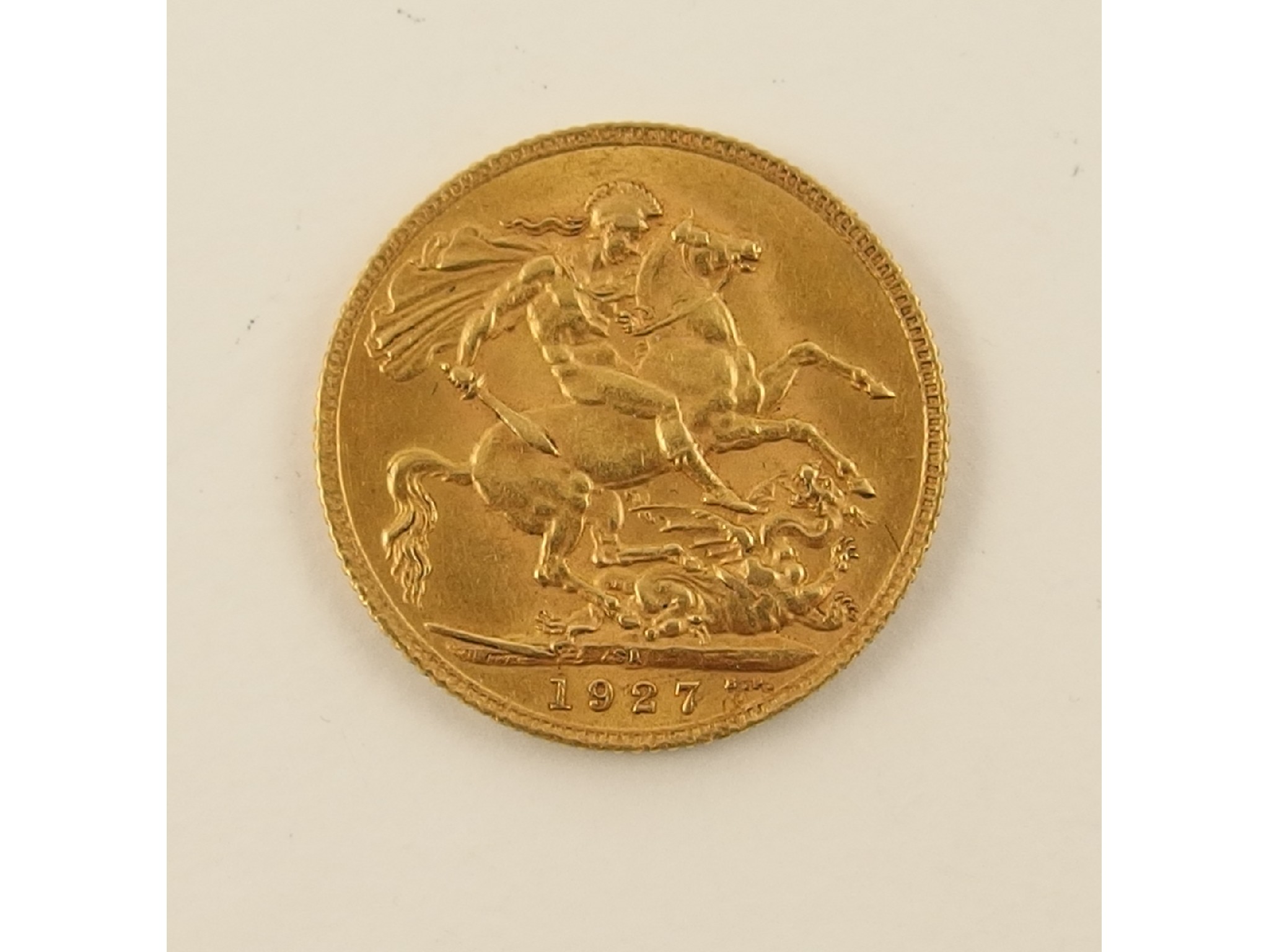 Appraisal: A gold sovereign with South African mint marks