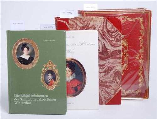 Appraisal: LOT VON B CHERN Bestand Miniaturen von Heinrisch Friedrich F