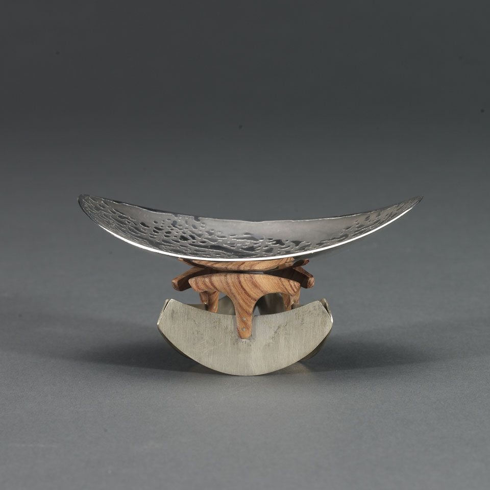 Appraisal: MICHAEL MASSIE - Labrador SEAL PELT sterling silver tulip wood