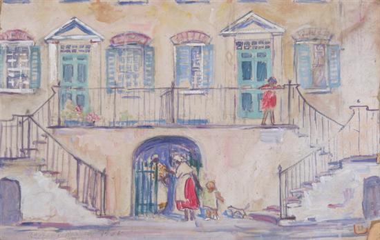 Appraisal: RACHEL V HARTLEY American - A BIT OF OLD CHARLESTON